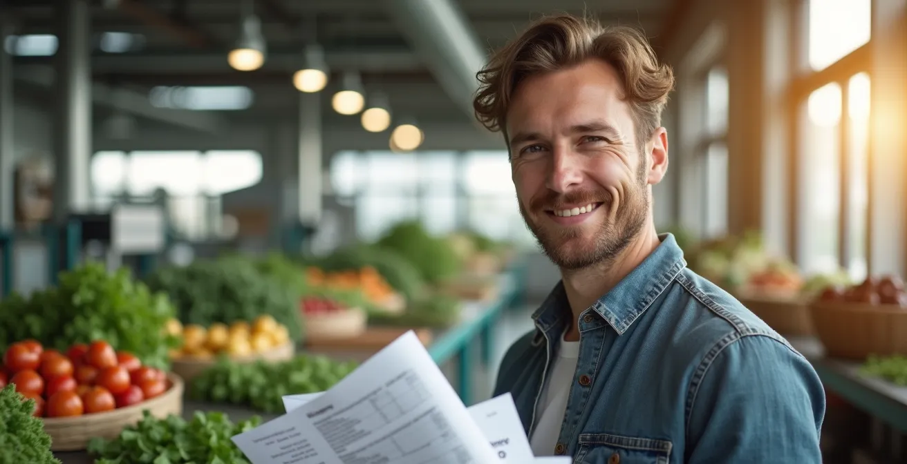 Visualisierung der Finanzierungsphasen während der Bio-Umstellung