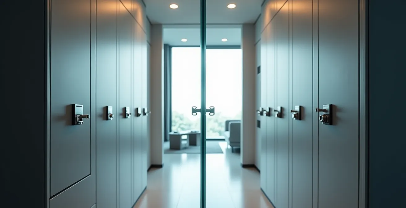 Datenschutzkonforme Überwachung von Wasserzählern in einem modernen Mehrfamilienhaus