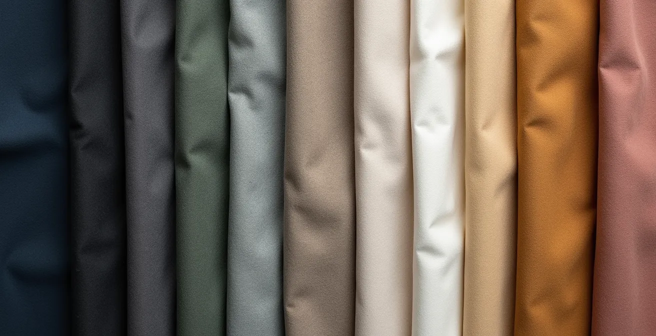 Harmonische Farbpalette mit neutralen Tönen für deutsche Lichtverhältnisse