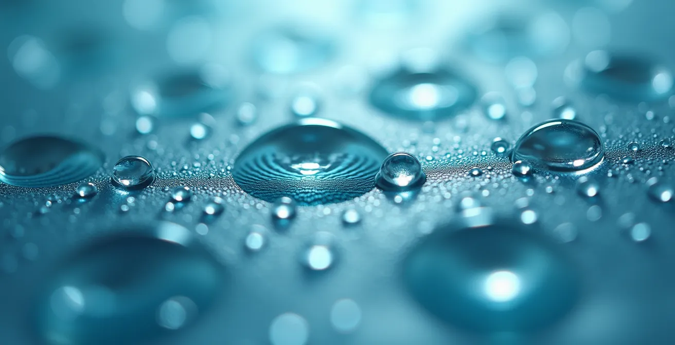 Detailaufnahme eines Membran-Bioreaktors zur Grauwasseraufbereitung